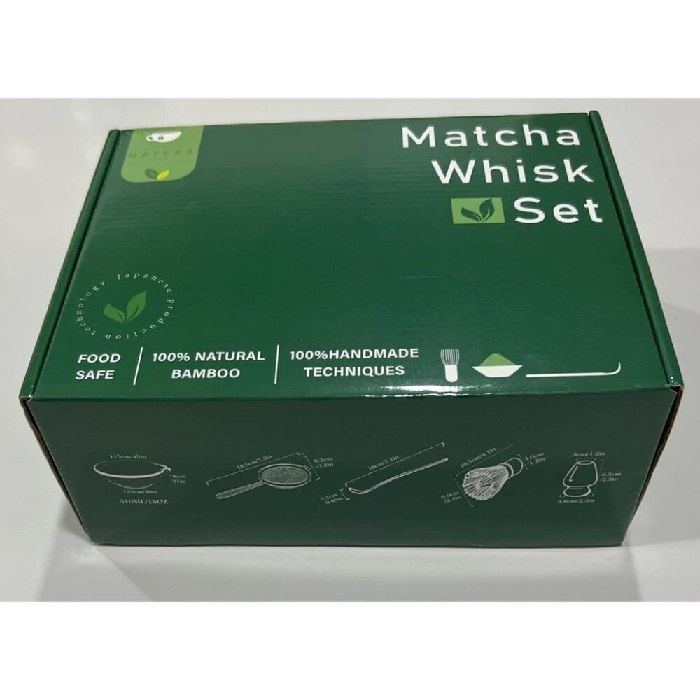 Matcha Whisk Set, Whisk, Scoop, Spoon